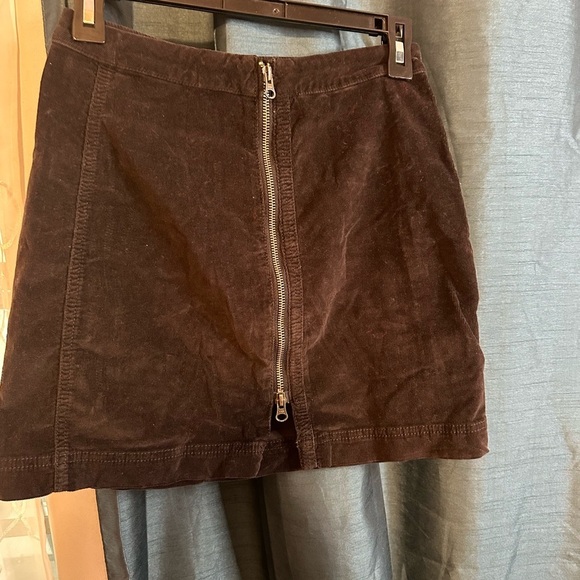Free People Dresses & Skirts - Free People Black Knit Skirt  with Copper Logo Tag
